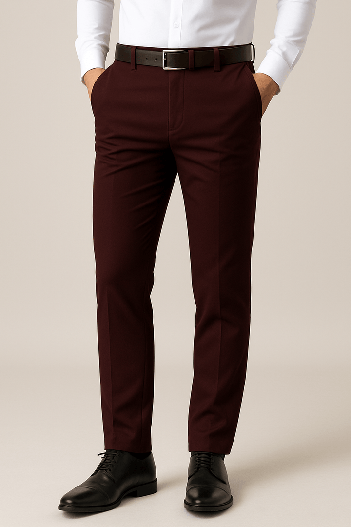 Tom Stretchy Formal Trousers – Tailored Fit for Men