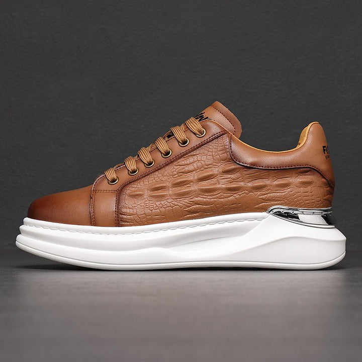 William Trendy Men’s Sneakers – Unique Textured Design