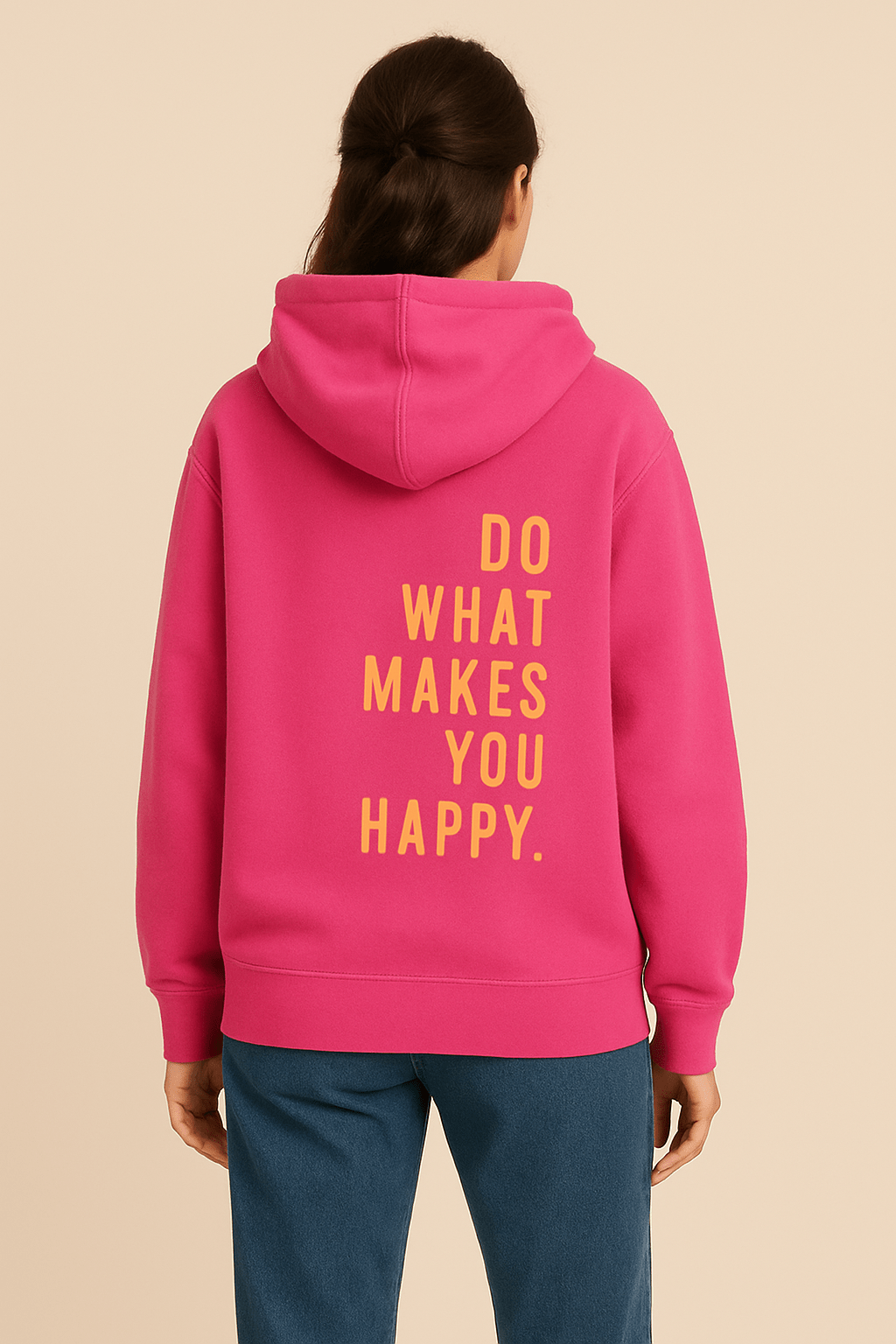 Ashford | Womens Hooded Sweater With Text Print