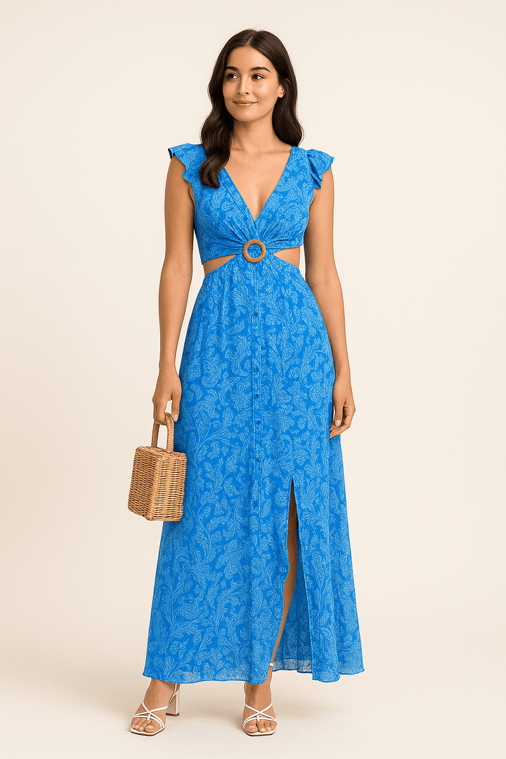 Aoibheann Floral Maxi Dress – Soft Beauty for Every Summer Moment