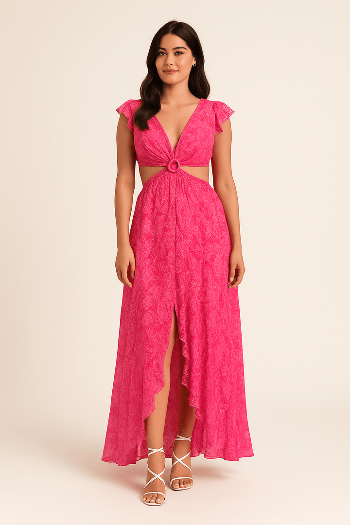 Aoibheann Floral Maxi Dress – Soft Beauty for Every Summer Moment