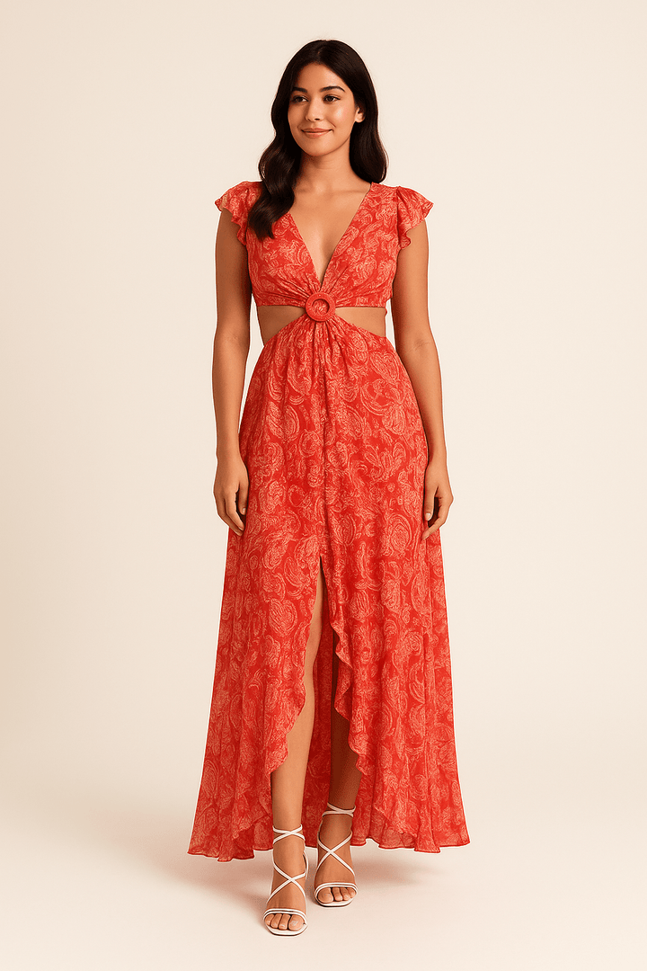 Aoibheann Floral Maxi Dress – Soft Beauty for Every Summer Moment
