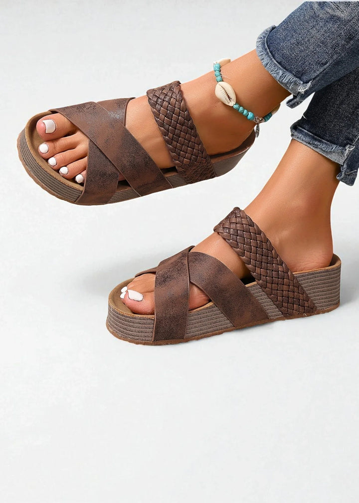 Rosetta - Leather Orthopaedic Sandals