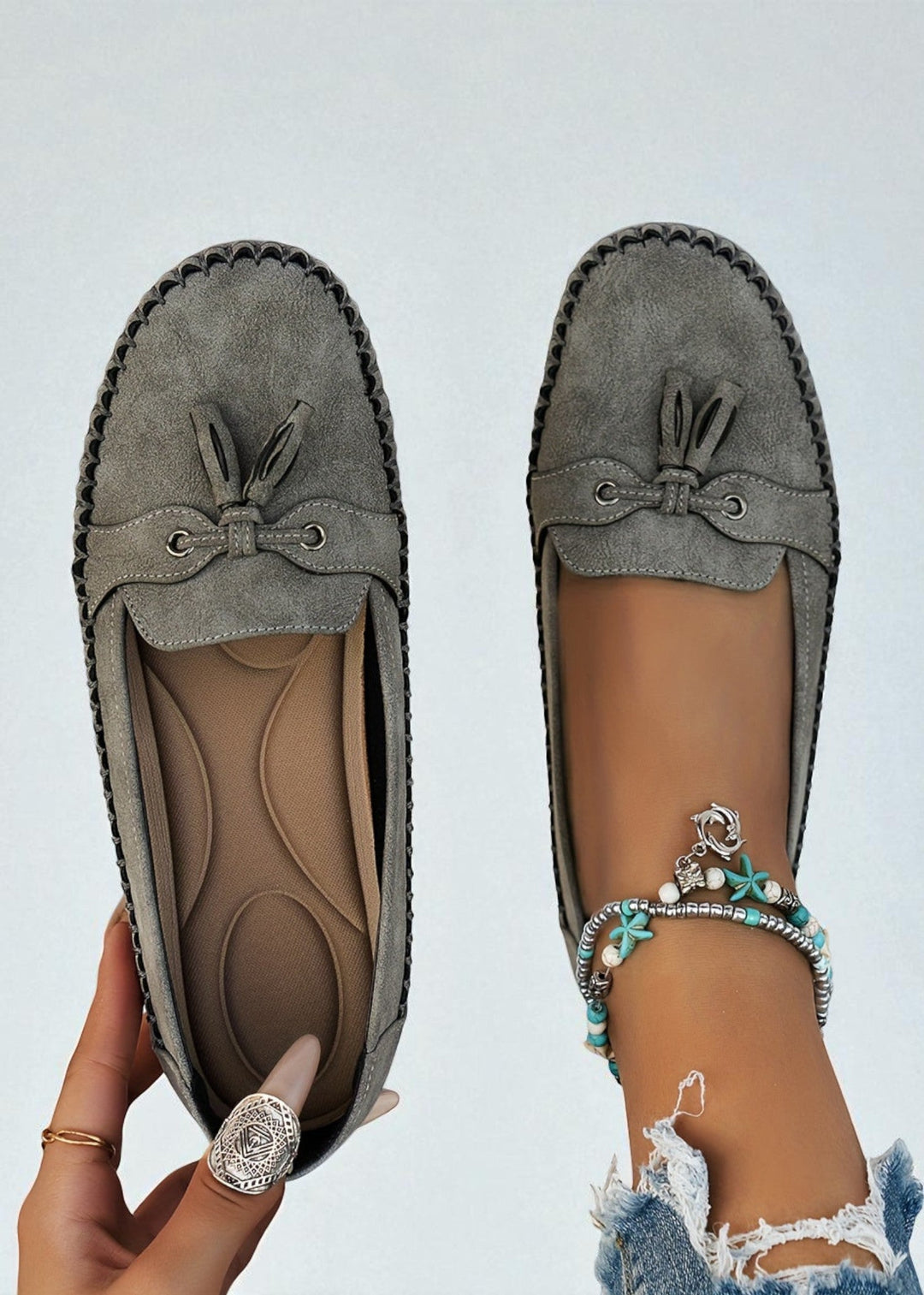 Nadine – Classic Tassel Loafers